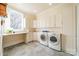 Convenient laundry room with ample cabinetry at 8215 Buena Vista Dr, Denver, NC 28037