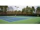 Two well-maintained tennis courts at 8215 Buena Vista Dr, Denver, NC 28037