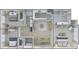 Two-story floor plan with multiple bedrooms and bathrooms at 8912 Connover Hall Ave, Charlotte, NC 28215