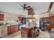 Kitchen with an island and ample counter space at 12813 Peppercorn Ln, Midland, NC 28107