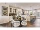 Modern kitchen with large island, stainless steel appliances, and breakfast bar at 207 Tamala St, Davidson, NC 28036