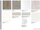 Material samples for kitchen, bathroom, and flooring at 207 Tamala St, Davidson, NC 28036