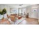 Bright living room with light walls and comfy furniture at 5556 Stafford Rd # 27, Charlotte, NC 28215