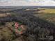 Aerial view of property and surrounding area at 680 Plainview Estate Ln, Vale, NC 28168