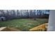 Spacious backyard with a shed and wooded area at 3431 Polkville Rd, Shelby, NC 28150