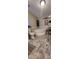 Large bathroom with corner soaking tub and updated flooring at 3431 Polkville Rd, Shelby, NC 28150