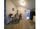 Cozy kitchen dining area with bar stools and modern decor at 3431 Polkville Rd, Shelby, NC 28150