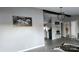 Spacious living room with hardwood floors and an open concept at 3431 Polkville Rd, Shelby, NC 28150