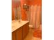 Bathroom with double vanity and bathtub at 13618 Whitebark Ct, Charlotte, NC 28262