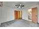 Well-lit bedroom with gray carpet and built-in closet at 1625 Colony Rd, Rock Hill, SC 29730