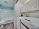 Shared laundry and bathroom with washer and dryer at 28403 Hatley Farm Rd, Albemarle, NC 28001