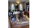 Formal dining room with hardwood floors and a china cabinet at 3585 Goodman Lake Rd, Salisbury, NC 28146