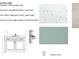 Up Bed 2 bath with Tiffany cabinets, Iced White Quartz counters, and chrome Moen faucet at 143 Dabbling Duck Cir, Mooresville, NC 28117