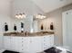 Bathroom with double vanity and granite top at 2315 Smith Harbour Dr, Denver, NC 28037