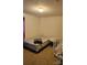 Simple bedroom with double bed, crib, and neutral wall colors at 6334 Dillard Ridge Dr, Charlotte, NC 28216
