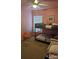 Bedroom with bunk beds and pink walls at 6334 Dillard Ridge Dr, Charlotte, NC 28216