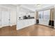 Dining area adjacent to the kitchen at 8142 Kalson St, Huntersville, NC 28078