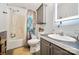 Bathroom with shower/tub combo and vanity at 1115 Marys Grove Church Rd # 1, Kings Mountain, NC 28086