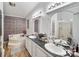 Double vanity bathroom with soaking tub and separate shower at 1115 Marys Grove Church Rd # 1, Kings Mountain, NC 28086