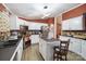 Updated kitchen with white cabinets and stainless steel appliances at 1115 Marys Grove Church Rd # 1, Kings Mountain, NC 28086