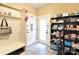 Convenient laundry area with built-in shelving and storage at 2030 Chantilly Ln, Salisbury, NC 28146