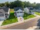 Several new construction homes with driveways at 630 Smith St # B, Mooresville, NC 28115
