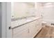 Bathroom with double vanity and granite countertop at 630 Smith St # B, Mooresville, NC 28115