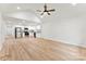 Open living area with hardwood floors and high ceilings at 311 W Madison W St, York, SC 29745