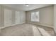 Bright bedroom with carpet and large closet at 9611 Hanover Ridge Ct, Charlotte, NC 28210