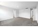 Simple bedroom with carpet flooring and neutral walls at 1009 20Th Avenue Se Loop, Hickory, NC 28602
