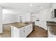 Modern kitchen with white cabinets, granite countertops, and stainless steel appliances at 1009 20Th Avenue Se Loop, Hickory, NC 28602