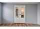 View of bathroom through mirrored doors from bedroom at 2124 Mcbrayer Springs Rd, Shelby, NC 28150