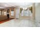 Bright dining room with hardwood floors and a chandelier at 417 Stowe Rd, Belmont, NC 28012