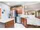 Spacious kitchen with granite countertops and stainless steel appliances at 417 Stowe Rd, Belmont, NC 28012