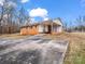 Long driveway leading to a ranch style home at 2319 Tin Mine Rd, Lincolnton, NC 28092