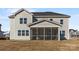Two story house with screened porch and a large backyard at 316 Coronado Ave, Matthews, NC 28104