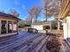 Large deck provides ample outdoor space at 4720 Aspen Ct, Charlotte, NC 28210