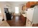 Kitchen with wooden cabinets and appliances at 1003 Camden Rd, Wadesboro, NC 28170