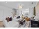 Spacious living room with sectional sofa and stylish decor at 13005 Moon Rd # 43, Charlotte, NC 28277