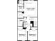 Third floor plan with an owner's suite, two additional bedrooms, and laundry at 13009 Moon Rd # 42, Charlotte, NC 28277