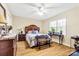 Charming bedroom with a wooden bed frame and ample storage at 2222 15Th Ne Ave, Hickory, NC 28601