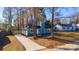 Newly renovated home with a modern design and driveway at 2515 Dion Ave, Charlotte, NC 28212