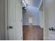 Open living area with hardwood floors and high ceilings at 2515 Dion Ave, Charlotte, NC 28212