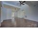 Spacious living room with hardwood floors and high ceilings at 2515 Dion Ave, Charlotte, NC 28212