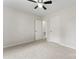 Spacious bedroom with ceiling fan and double closets at 3249 Farm Lake Sw Dr, Concord, NC 28027