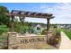 Stratford community entrance with playground and pool at 4471 Dover Ct, Denver, NC 28037