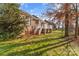 Brick house with deck and stairs leading to it at 815 Players Ridge Rd, Hickory, NC 28601