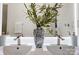 Elegant bathroom with double sinks and a sleek design at 1410 Deborah Cir, Shelby, NC 28150