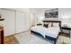 Spacious bedroom with double closets and wood flooring at 1410 Deborah Cir, Shelby, NC 28150