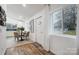 Bright and airy entryway with hardwood floors, leading to kitchen and living areas at 1410 Deborah Cir, Shelby, NC 28150